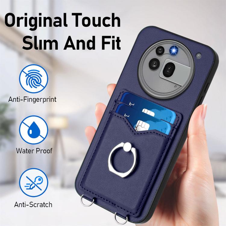 For Nothing Phone 3a Pro R20 Ring Card Holder Phone Case