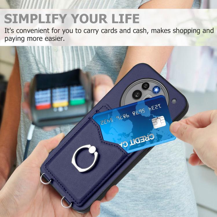 For Nothing Phone 3a Pro R20 Ring Card Holder Phone Case