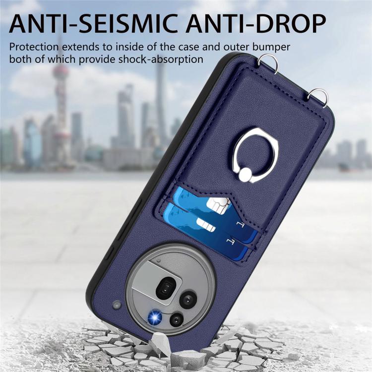 For Nothing Phone 3a Pro R20 Ring Card Holder Phone Case