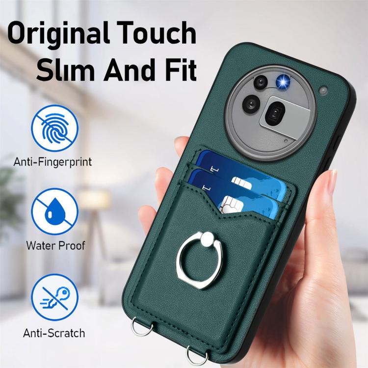 For Nothing Phone 3a Pro R20 Ring Card Holder Phone Case