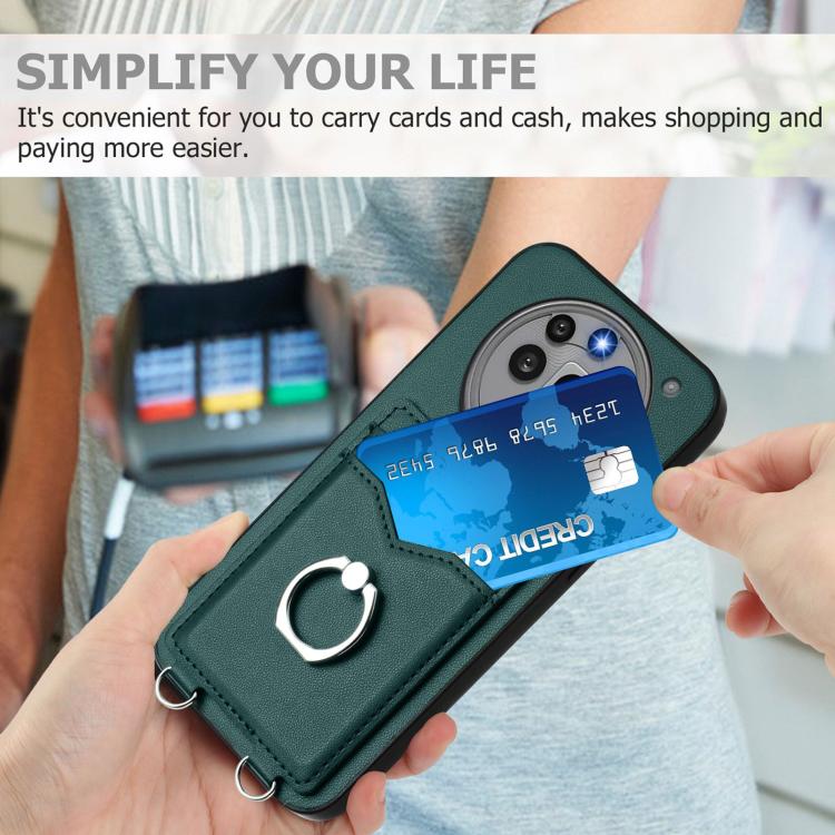 For Nothing Phone 3a Pro R20 Ring Card Holder Phone Case