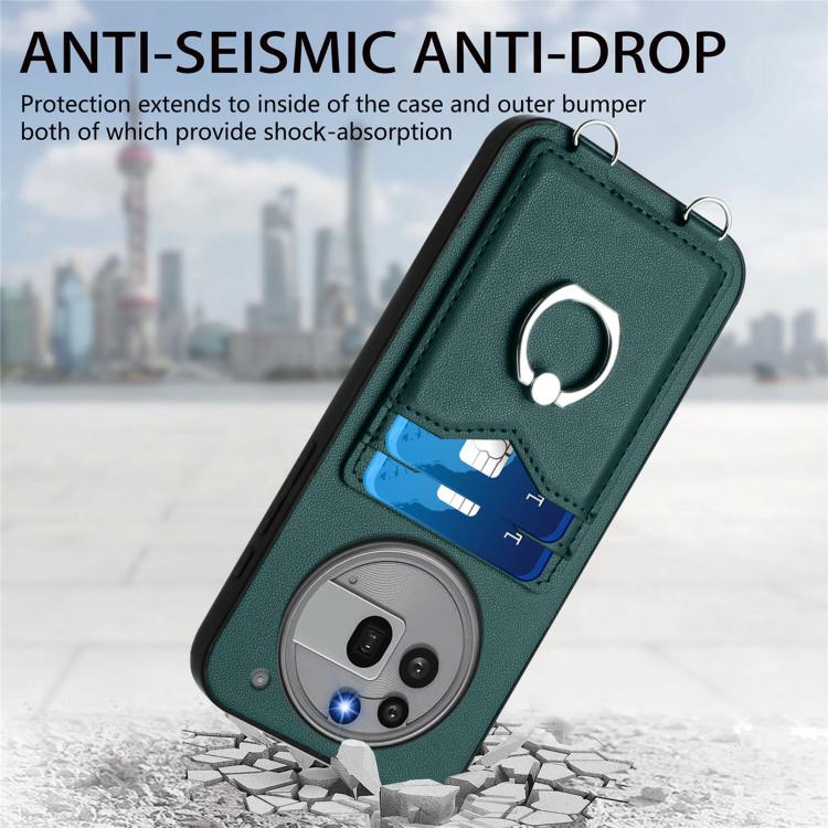 For Nothing Phone 3a Pro R20 Ring Card Holder Phone Case