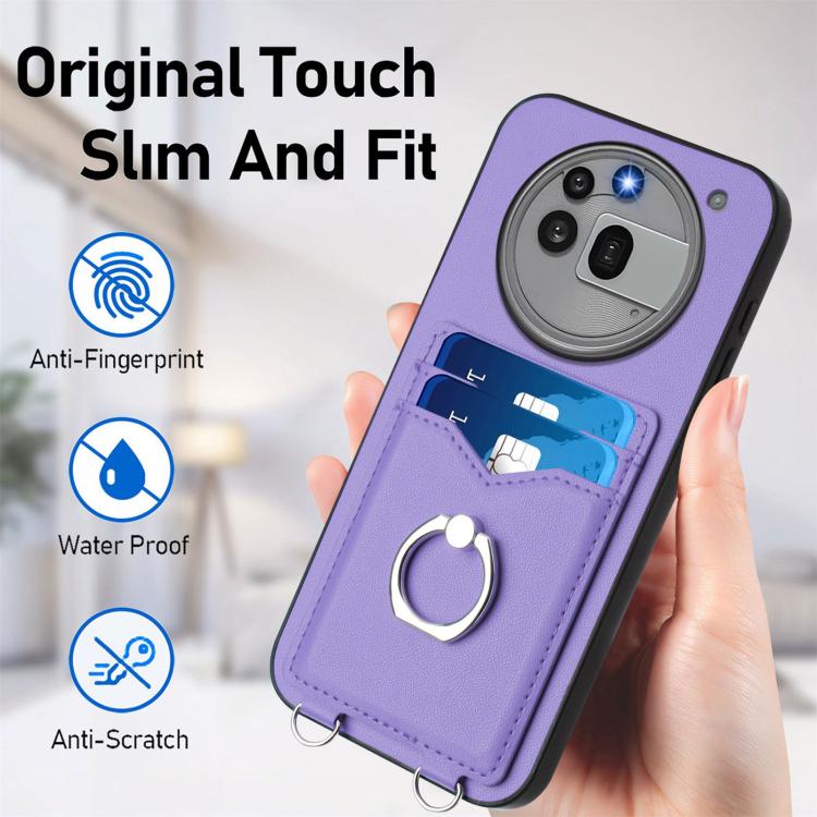 For Nothing Phone 3a Pro R20 Ring Card Holder Phone Case