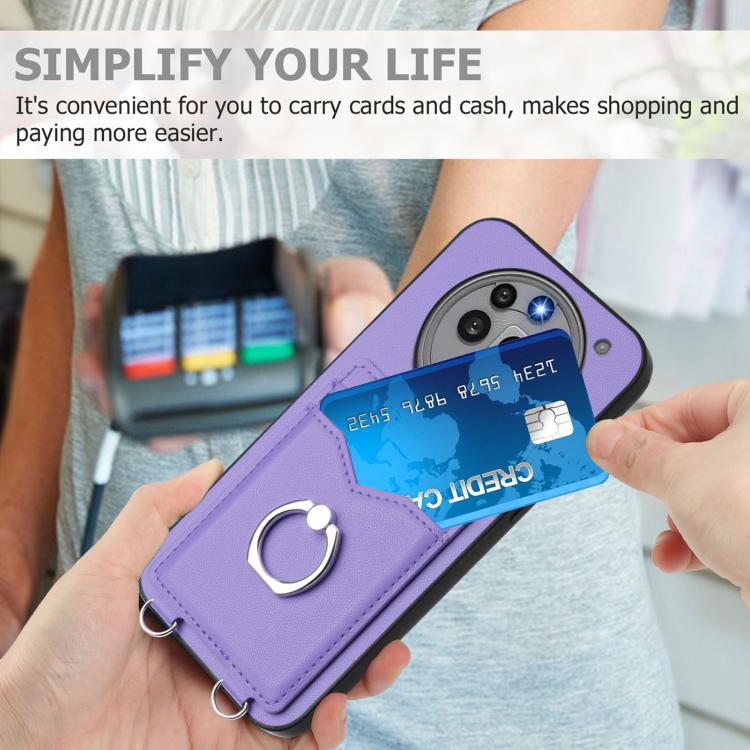 For Nothing Phone 3a Pro R20 Ring Card Holder Phone Case