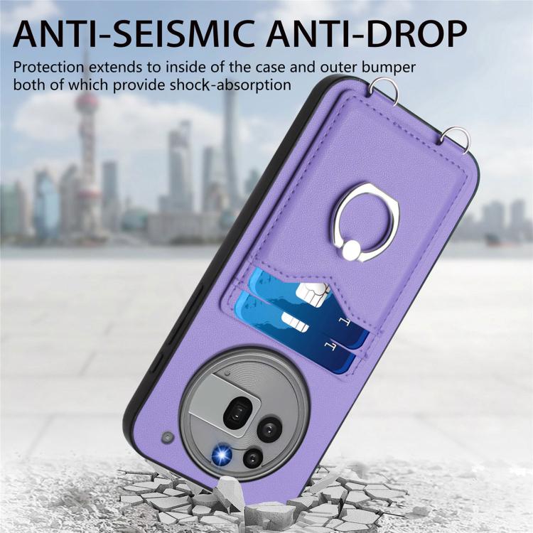 For Nothing Phone 3a Pro R20 Ring Card Holder Phone Case