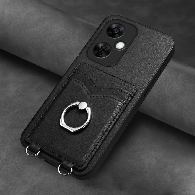 For OnePlus Nord CE3 Lite R20 Ring Card Holder Phone Case