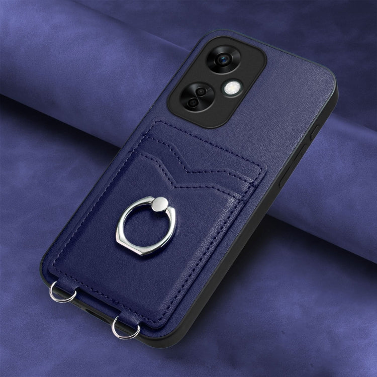 For OnePlus Nord CE3 Lite R20 Ring Card Holder Phone Case