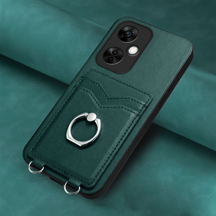 For OnePlus Nord CE3 Lite R20 Ring Card Holder Phone Case