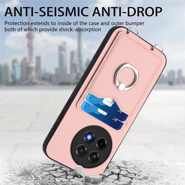 For OnePlus Ace 5 / Ace 5 Pro R20 Ring Card Holder Phone Case