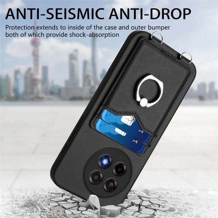 For OnePlus Ace 5 / Ace 5 Pro R20 Ring Card Holder Phone Case