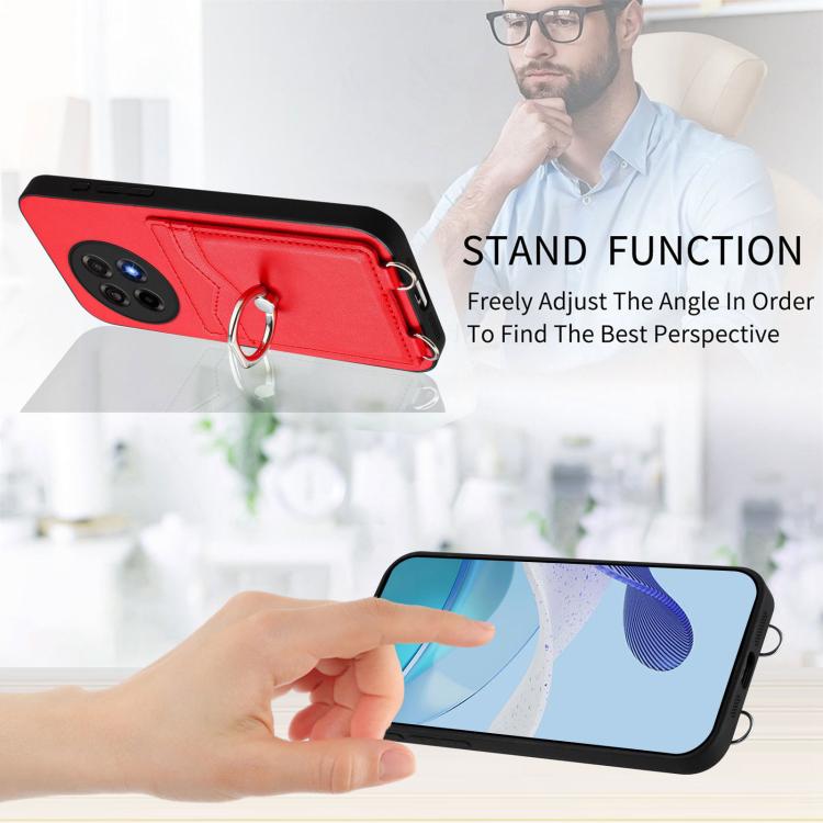 For OnePlus Ace 5 / Ace 5 Pro R20 Ring Card Holder Phone Case