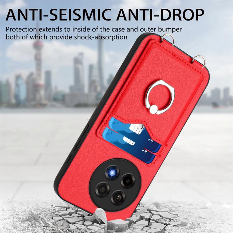 For OnePlus Ace 5 / Ace 5 Pro R20 Ring Card Holder Phone Case