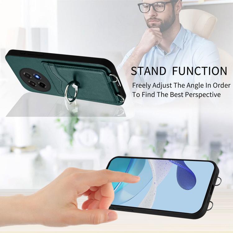 For OnePlus Ace 5 / Ace 5 Pro R20 Ring Card Holder Phone Case