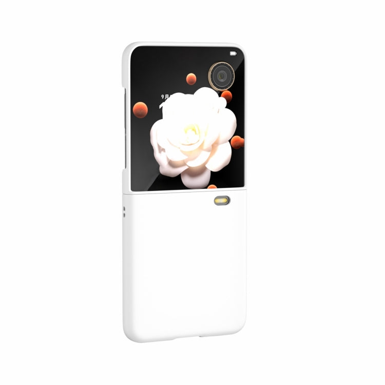 For Honor Magic V Flip 3 in 1 PC Frosted Skin Feel Full Coverage Phone Case