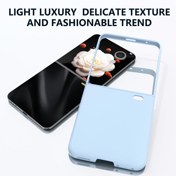 For Honor Magic V Flip 3 in 1 PC Frosted Skin Feel Full Coverage Phone Case