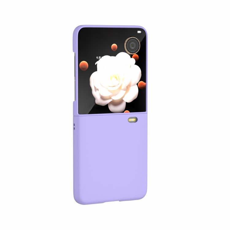For Honor Magic V Flip 3 in 1 PC Frosted Skin Feel Full Coverage Phone Case