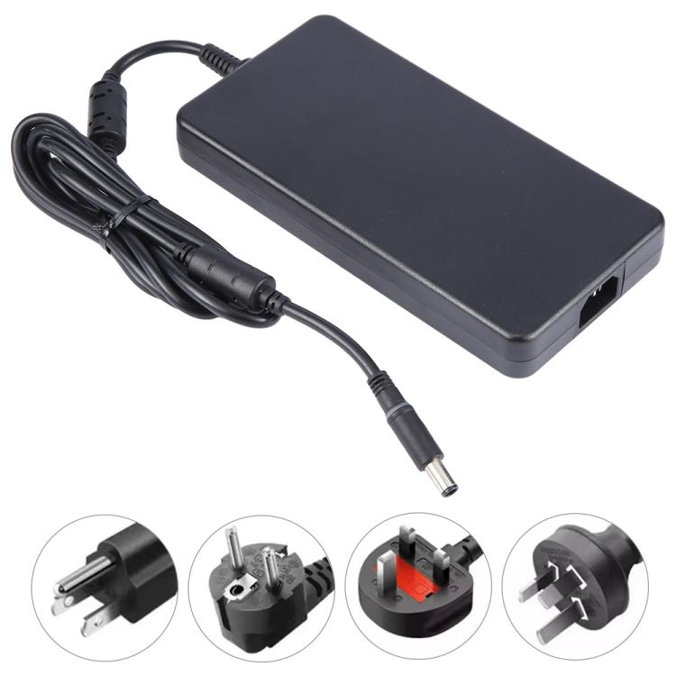 240W 19.5V 12.3A Laptop Notebook Power Adapter For Dell 7.4 x 5.0mm, Plug:US Plug