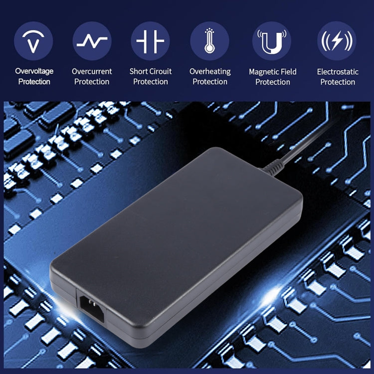240W 19.5V 12.3A Laptop Notebook Power Adapter For Dell 7.4 x 5.0mm, Plug:AU Plug