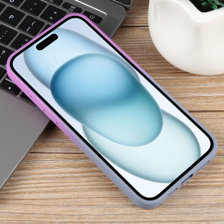 For iPhone 15 Gradient Color Honeycomb Aromatherapy MagSafe Phone Case