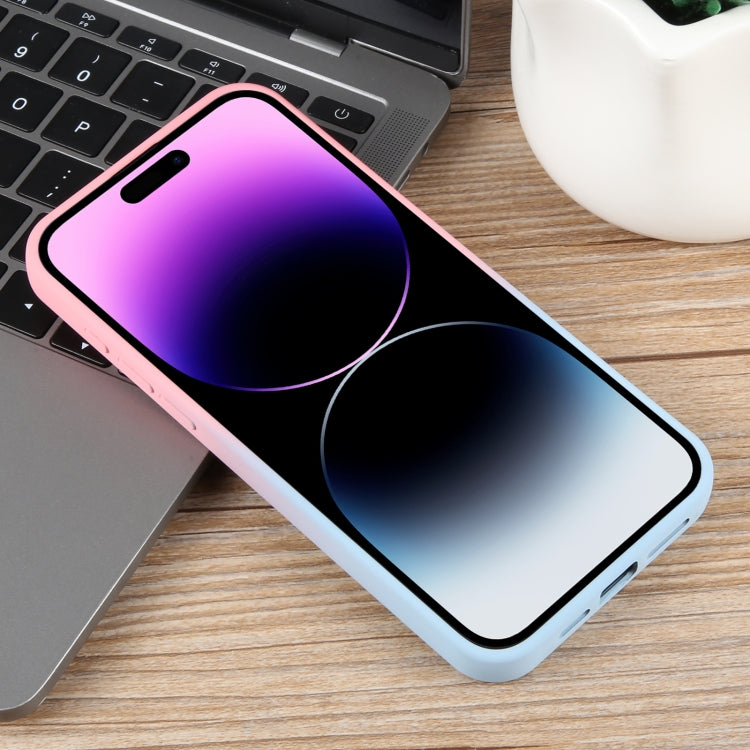 For iPhone 14 Pro Max Gradient Color Honeycomb Aromatherapy MagSafe Phone Case