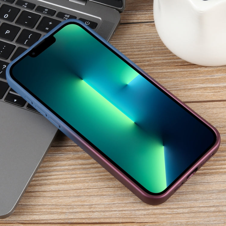 For iPhone 13 Pro Max Gradient Color Honeycomb Aromatherapy MagSafe Phone Case