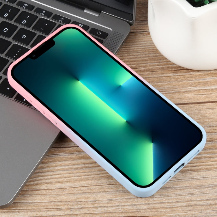 For iPhone 13 Pro Gradient Color Honeycomb Aromatherapy MagSafe Phone Case