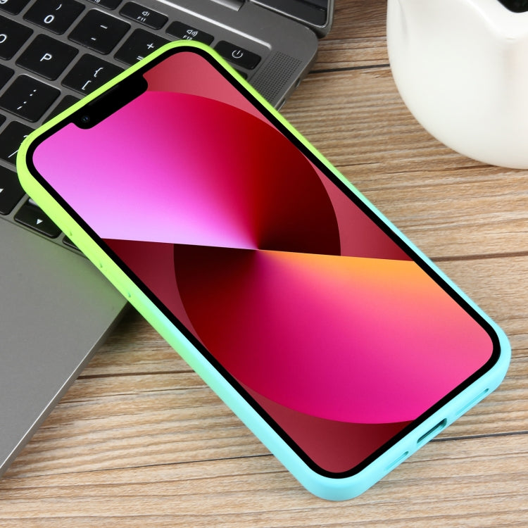 For iPhone 13 Gradient Color Honeycomb Aromatherapy MagSafe Phone Case
