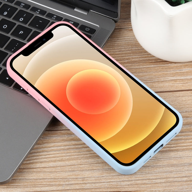 For iPhone 12 Gradient Color Honeycomb Aromatherapy MagSafe Phone Case