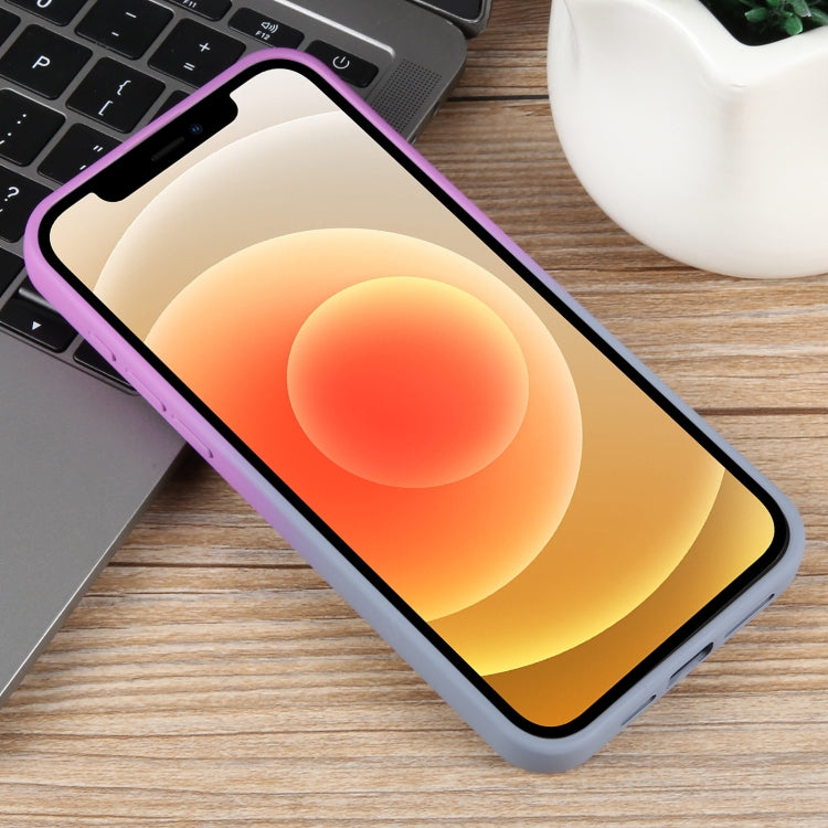 For iPhone 12 Gradient Color Honeycomb Aromatherapy MagSafe Phone Case