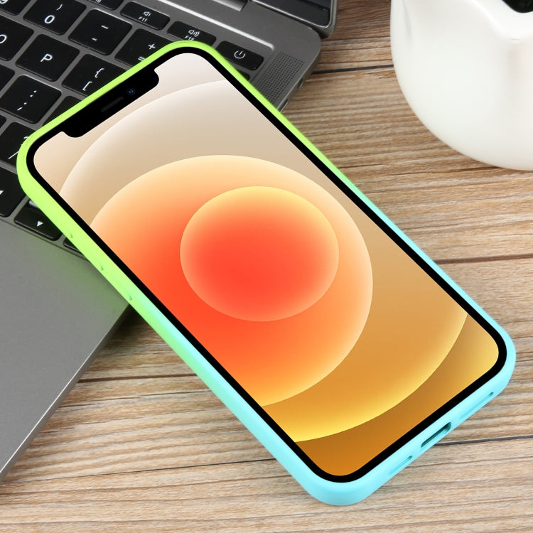For iPhone 12 Gradient Color Honeycomb Aromatherapy MagSafe Phone Case
