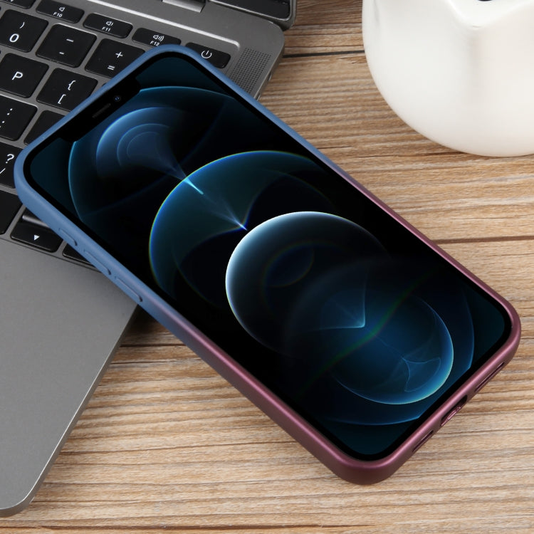 For iPhone 12 Pro Max Gradient Color Honeycomb Aromatherapy MagSafe Phone Case