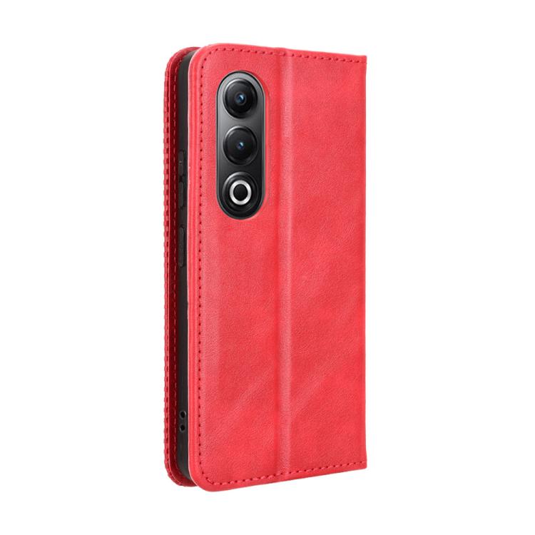 For itel S25 4G Magnetic Buckle Retro Texture Leather Phone Case
