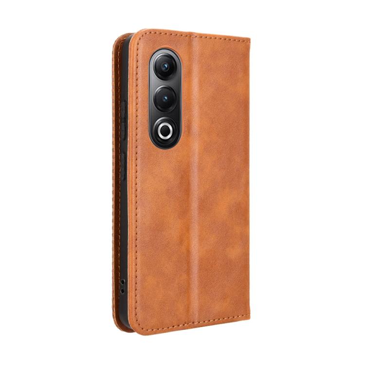 For itel S25 4G Magnetic Buckle Retro Texture Leather Phone Case