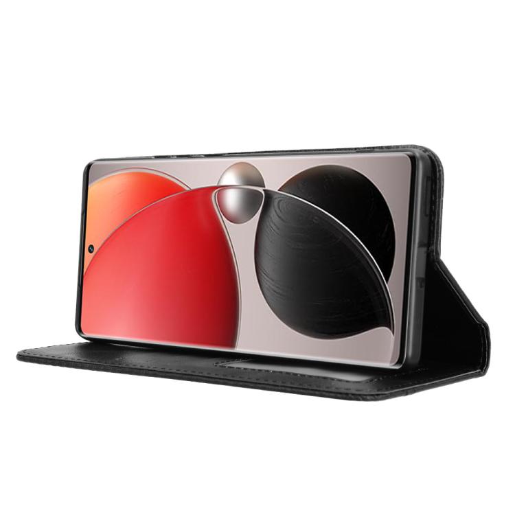 For itel S25 Ultra 4G Magnetic Buckle Retro Texture Leather Phone Case