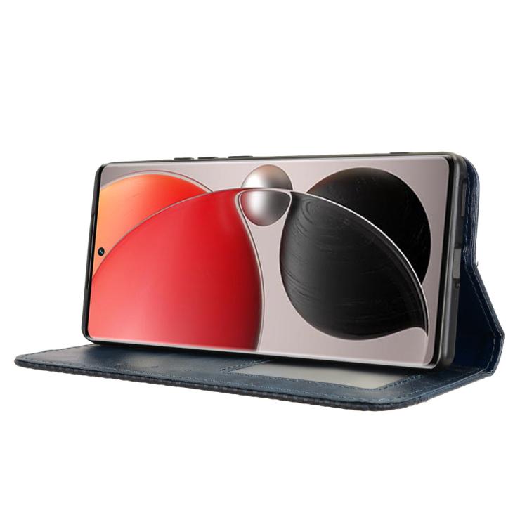 For itel S25 Ultra 4G Magnetic Buckle Retro Texture Leather Phone Case