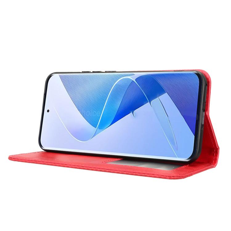 For itel Super 26 Ultra Magnetic Buckle Retro Texture Leather Phone Case