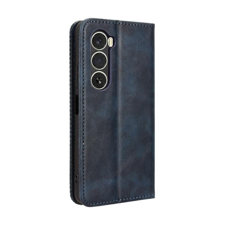 For itel A100 4G Magnetic Buckle Retro Texture Leather Phone Case