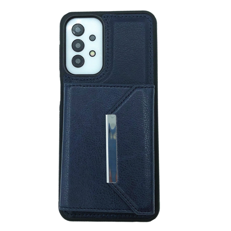 For Samsung Galaxy S20 FE Solid Color Metal Buckle Card Slots Bag Phone Case