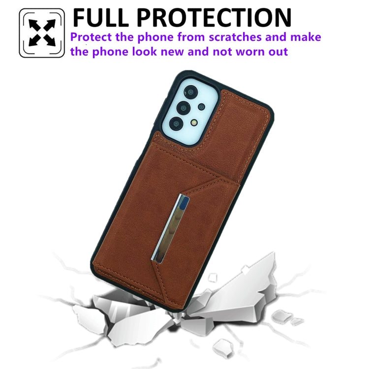 For Samsung Galaxy S20 FE Solid Color Metal Buckle Card Slots Bag Phone Case