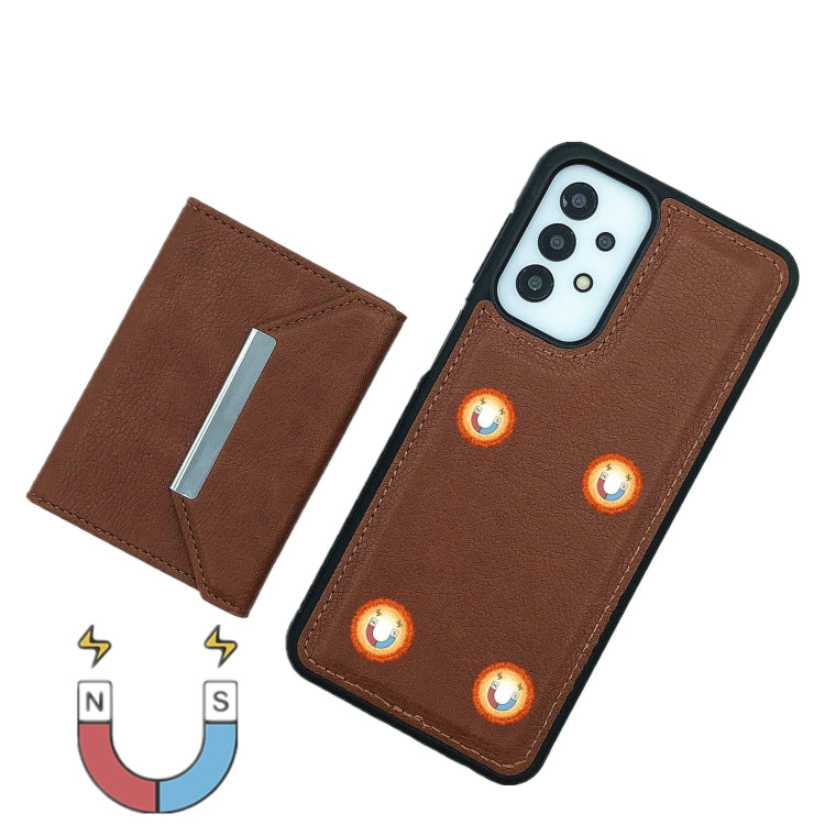 For Samsung Galaxy S20 FE Solid Color Metal Buckle Card Slots Bag Phone Case
