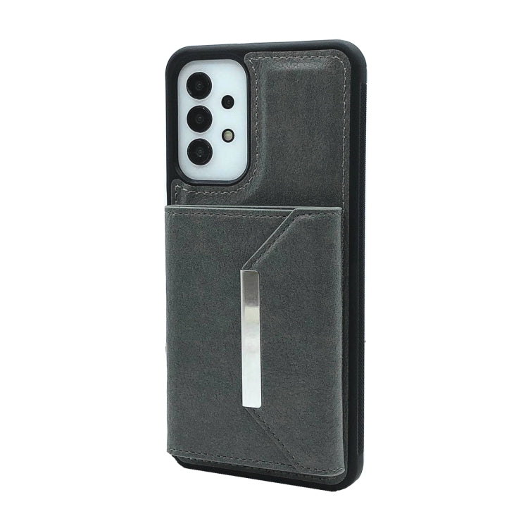 For Samsung Galaxy S20 FE Solid Color Metal Buckle Card Slots Bag Phone Case