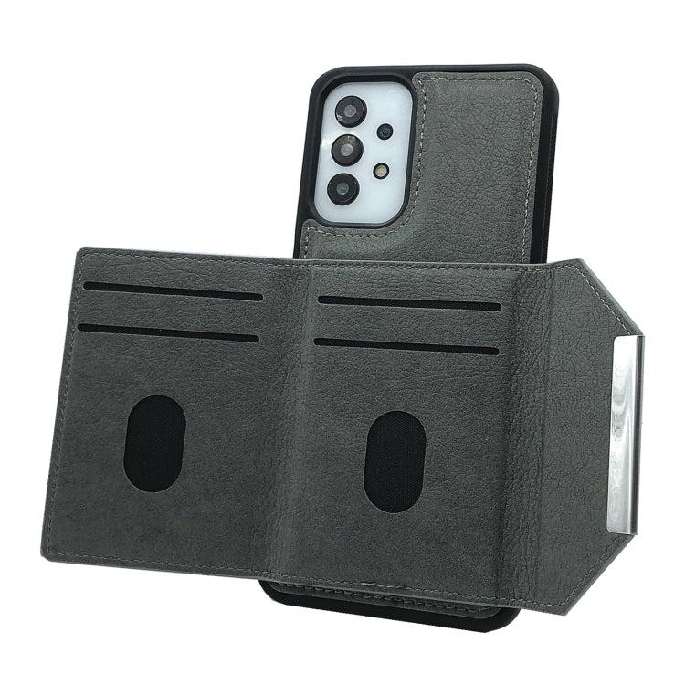 For Samsung Galaxy S20 FE Solid Color Metal Buckle Card Slots Bag Phone Case