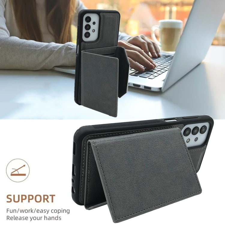 For Samsung Galaxy S20 FE Solid Color Metal Buckle Card Slots Bag Phone Case