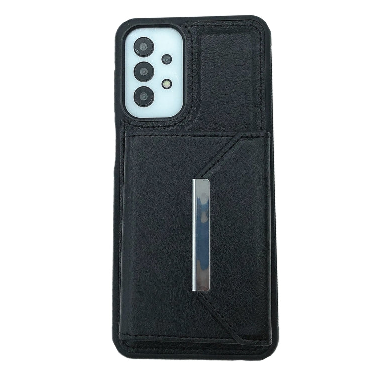 For Samsung Galaxy S20 FE Solid Color Metal Buckle Card Slots Bag Phone Case