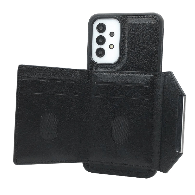 For Samsung Galaxy S20 FE Solid Color Metal Buckle Card Slots Bag Phone Case