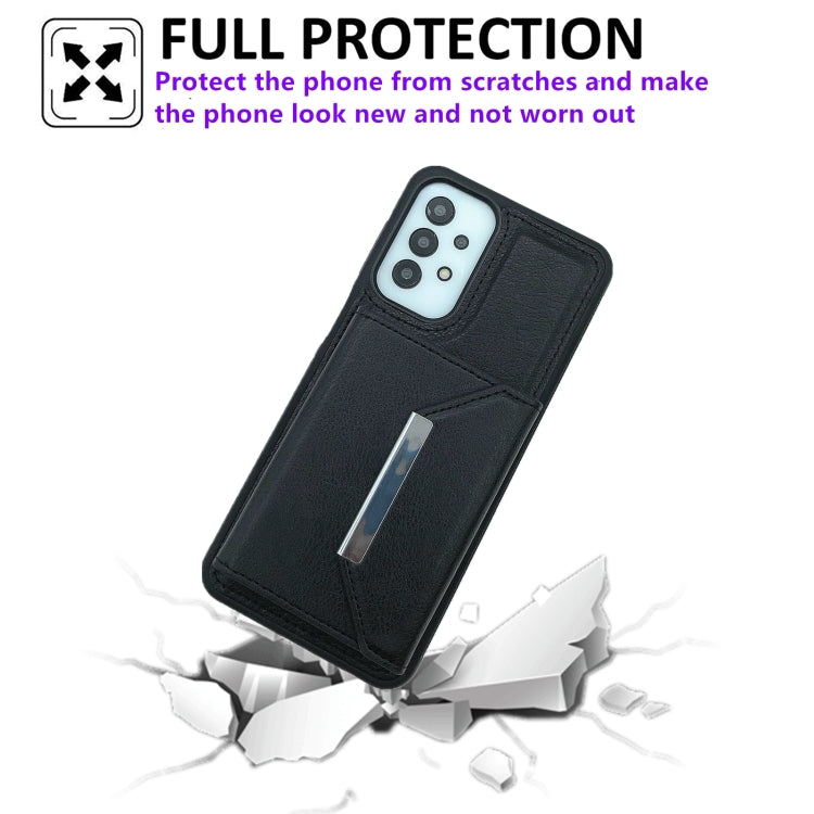 For Samsung Galaxy S20 FE Solid Color Metal Buckle Card Slots Bag Phone Case