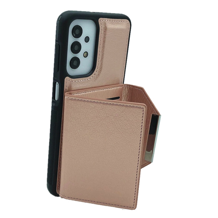 For Samsung Galaxy S20 FE Solid Color Metal Buckle Card Slots Bag Phone Case