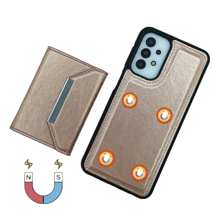 For Samsung Galaxy S20 FE Solid Color Metal Buckle Card Slots Bag Phone Case