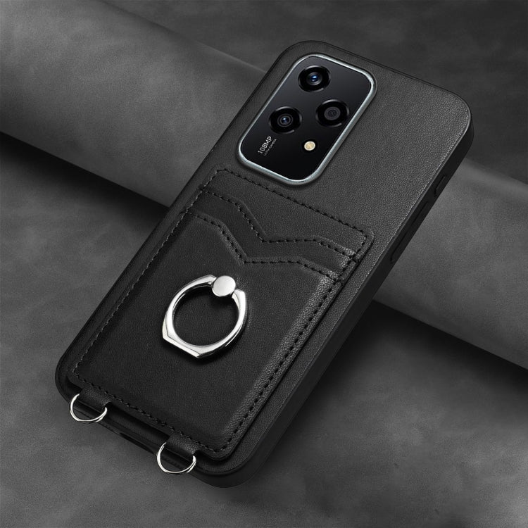 For Honor 200 Lite Global R20 Ring Card Holder Phone Case