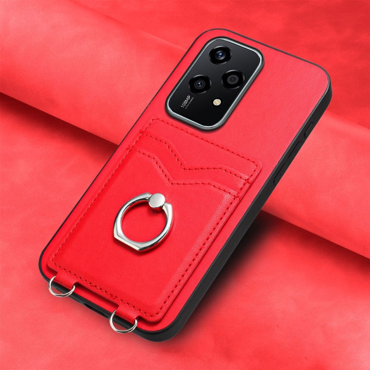 For Honor 200 Lite Global R20 Ring Card Holder Phone Case
